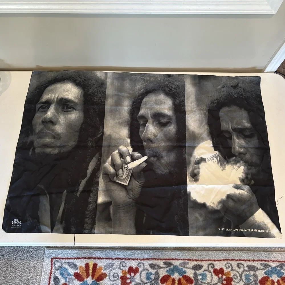 Vintage‎ Bob Marley Fabric Tapestry Poster Wall Hang 28